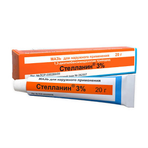 Купить  Стелланин мазь д/наруж применения 3% 20г