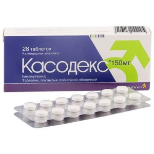 Купить  Касодекс таб ппо 150мг №28