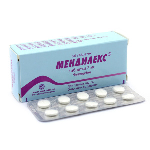 Купить  Мендилекс таб 2мг №50