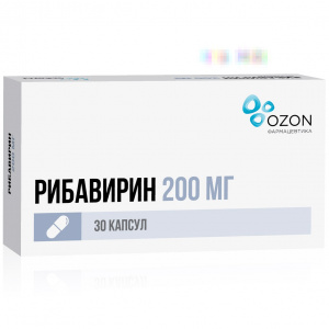 Купить  Рибавирин капс 200мг №30