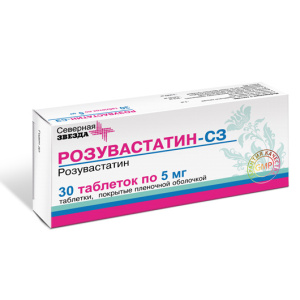 Розувастатин-СЗ таб ппо 5мг №30 (арт. 10036701) купить по цене 132 ₽ в ...
