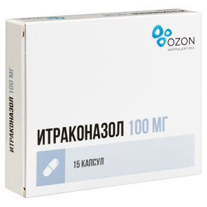 Купить  Итраконазол капсулы 100мг №15