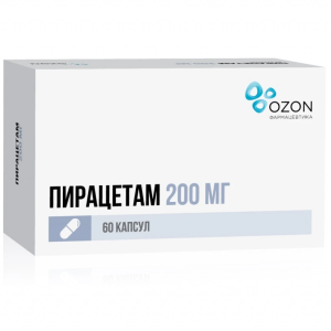Купить  Пирацетам капс 200мг №60