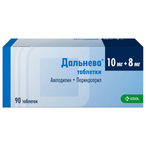 Купить  Дальнева таблетки 10 мг+8 мг №90
