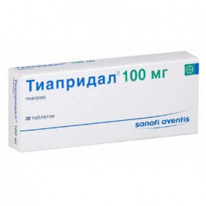 Купить  Тиапридал таблетки 100мг №20