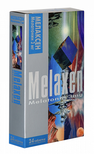 Купить  Мелаксен таб ппо 3мг №24