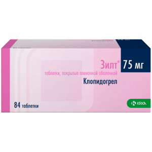 Купить  Зилт таблетки ппо 75мг №84