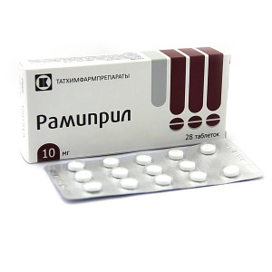 Купить  Рамиприл таб 10мг №28
