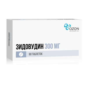 Купить  Зидовудин таб ппо 300мг №60