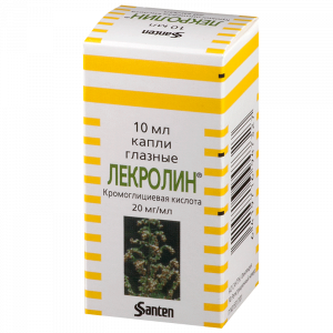 Купить  Лекролин капли глазн 20мг/мл 10мл