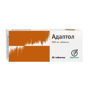 Купить  Адаптол таблетки 500мг №20