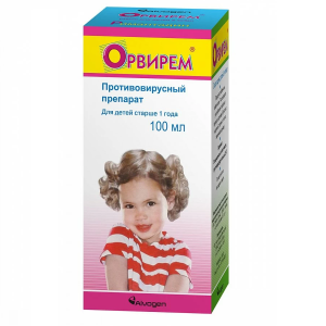 Купить  Орвирем сироп д/детей 2мг/мл фл 100мл