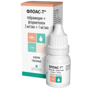 Купить  Флоас-Т капли глазн 5мл 3 мг/мл+1 мг/мл