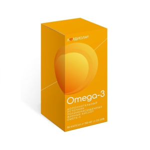 Купить  Омега 3 60% капс 700мг банка №80