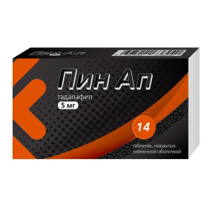Купить  Пин Ап таб ппо 5мг №14