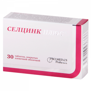 Купить  Селцинк Плюс таблетки по №30