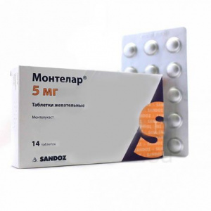 Купить  Монтелар таб жев 5мг №14