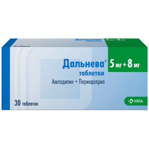 Купить  Дальнева таблетки 5 мг+8 мг №30