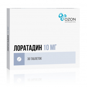 Купить  Лоратадин таблетки 10мг №30