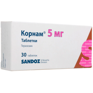 Купить  Корнам таблетки 5мг №30