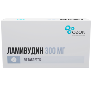 Купить  Ламивудин таб ппо 300мг №30