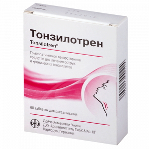 Купить  Тонзилотрен таб №60