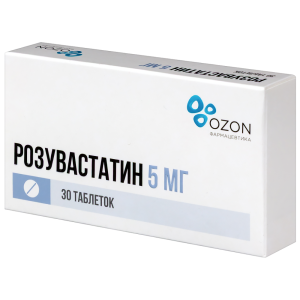 Купить  Розувастатин таб ппо 5мг №30