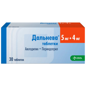 Дальнева таб 5мг+4мг №30