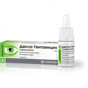 Купить  Декса-Гентамицин капли глазные  5мл