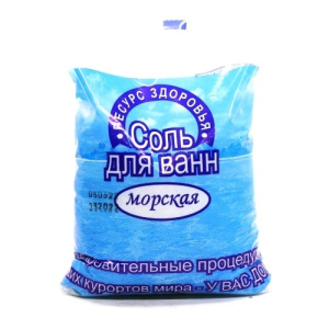Купить  Соль для ванн морская 1кг