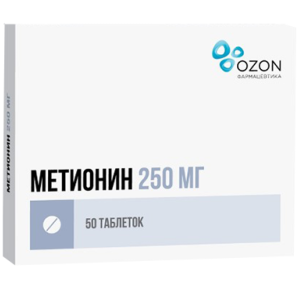 Купить  Метионин таб по 250мг №50