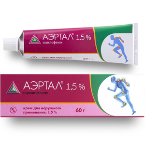 Купить  Аэртал крем 1,5% 60г