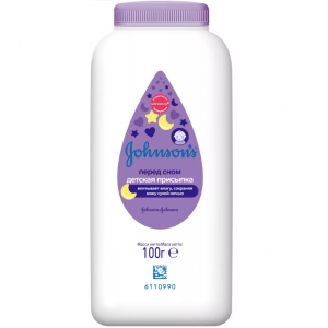 Купить  Джонсонс Бэби Перед Сном присыпка 100г
