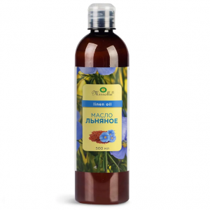 Купить  Масло Льняное 500мл пищевое (Mirrolla)