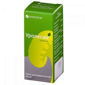 Купить  Уролесан раствор внутр 25мл