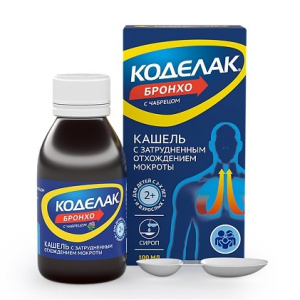 Купить  Коделак Бронхо сироп 100мл с чабрецом