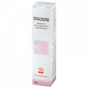 Купить  Олазоль аэрозоль д/наруж примен 80г