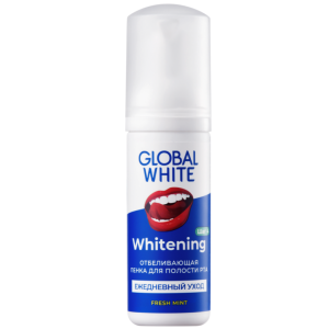 Global White пенка 50мл отбелив