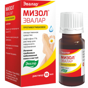 Купить  Мизол раствор д/наруж примен 1% 10мл