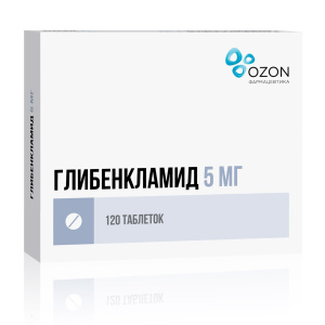 Купить  Глибенкламид таб 5мг №120