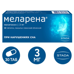 Купить  Меларена таб ппо 3мг №30