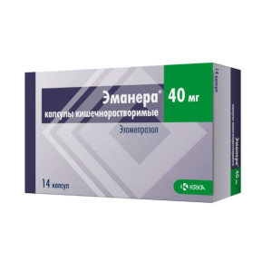 Эманера 40 мг 14 шт капсулы