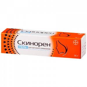 Купить  Скинорен гель д/наружн примен 15% 15г