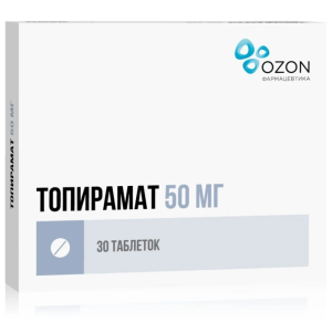 Купить  Топирамат таб ппо 50мг №30