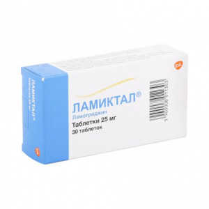 Купить  Ламиктал таб 25мг №30