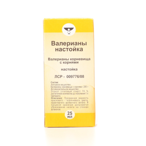 Купить  Валериана  настойка 25мл (Кемеровская ФФ)