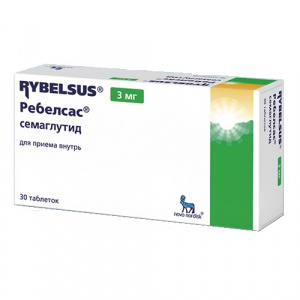 Купить  Ребелсас таб 3мг №30