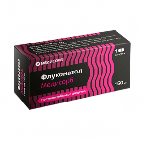 Купить  Флуконазол Медисорб капс 150мг №1
