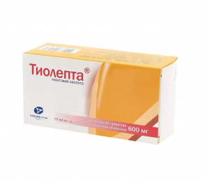 Купить  Тиолепта таб ппо 600мг №60