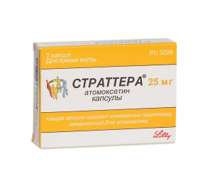 Купить  Страттера капсулы 25мг №7